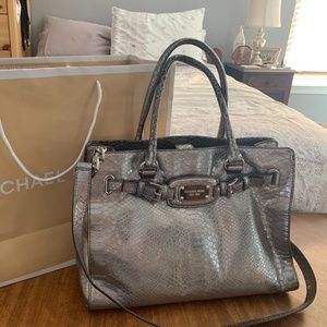 MICHAEL Michael Kors Hamilton Embossed Tote